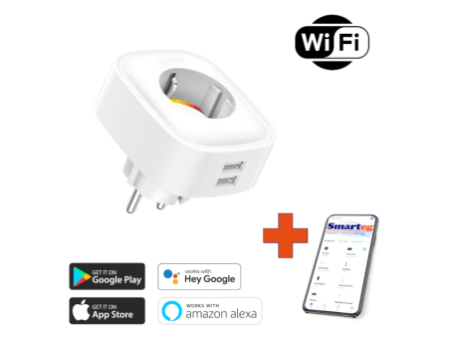 Viedais spraudnis 2xUSB Wi-Fi