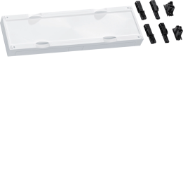 Hager UC12BA Distribution Board Enclosure, 150x500mm, Plain Cover