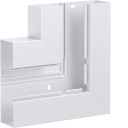 Hager BRA652105B9016 Tasainen kulma 68x210mm kannella 120mm Valkoinen