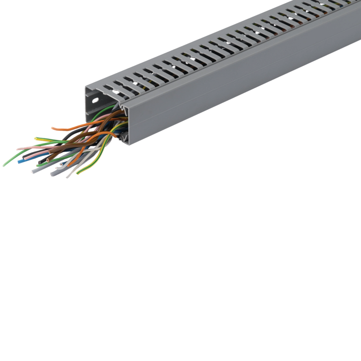 Hager BA7A25040 Plyšinis skydinis kanalas BA7A, 25x40 mm, pilka