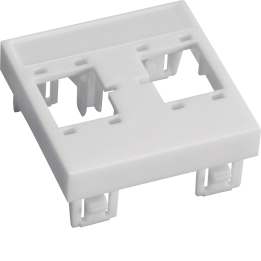 Кронштейн Hager GBVDR45 45x45мм, 2xRJ45, R&M PA