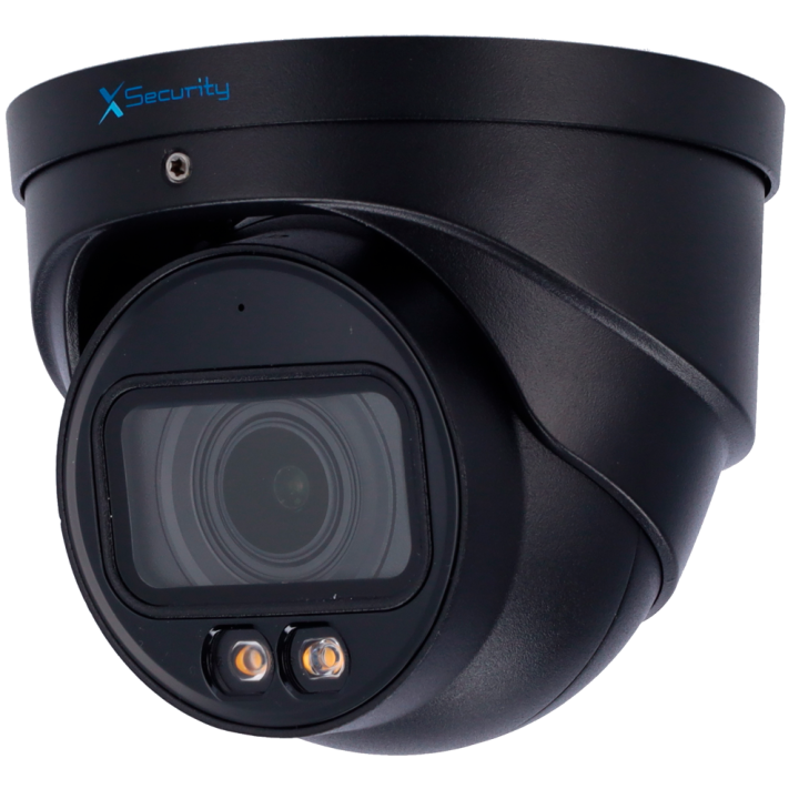 X-SECURITY XS-IPT990ZA-8P-DL-WIZ-BLACK 8MP Turret IP Camera with Wi-Fi, PoE, IP67, IR 40m, Varifocal 2.7-13.5mm