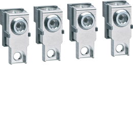 Hager HYD006H Cage Terminal Distribution Block P250 Al 4P 50-185mm²
