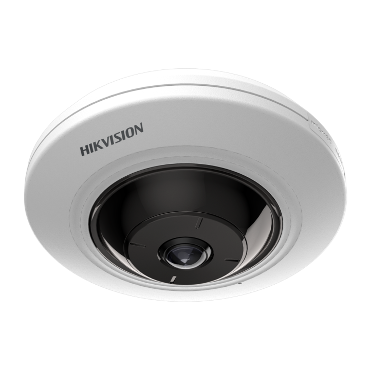 HIKVISION PRO DS-2CD2955FWD-I (1,05 mm) 5 MP kuppel-IP kaamera koos PoE-ga, 1,05 mm objektiiv, 120 dB WDR, microSD pesa