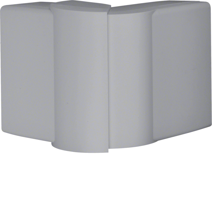 Hager LFF4009037030 External Corner for LF/LFF 40x90mm Trunking, Grey (RAL 7030)