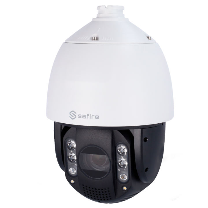 SAFIRE SF-IPSD8732ITA-4US-AI 32x PTZ Speed Dome IP -kamera, 5,9-188,8 mm objektiivi, IP66, PoE, Wi-Fi, 256 Gt microSD, AI