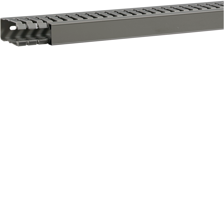 Hager BA7A60025 60 x 25 mm pilkos išpjovos plokštės kanalas