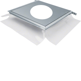 Hager BKSAR06 Lateral Junction Box for BK R06 Floor Box