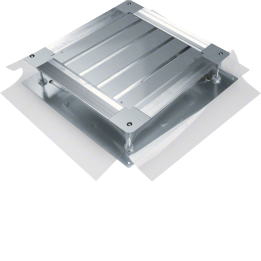 Hager UDB3215265 grindų dėžė su grindų plokšte, 3 dydis 215-265 mm