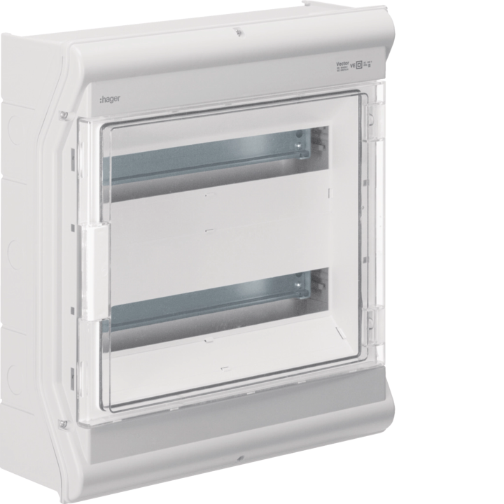 Hager VE218SN Surface Mounted Enclosure IP65 36 Modules