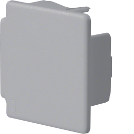 Hager LF4004067030 gala vāciņš HFR 40x40 mm kanālam, akmens pelēks (RAL 7030)