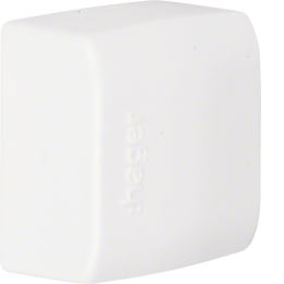 Hager ATA122069016 Gala vāciņš priekš ATEHA Mini Trunking, 12x20 mm, Traffic White