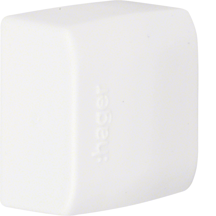 Hager ATA122069016 Gala vāciņš priekš ATEHA Mini Trunking, 12x20 mm, Traffic White