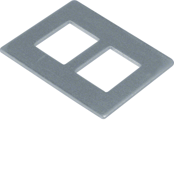 Hager GTVDM012 atraminė plokštė skirta GTVD2/3 su 2x RJ45