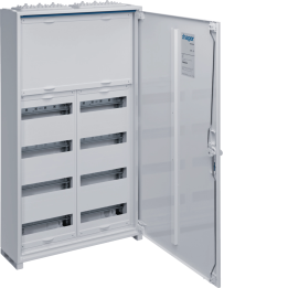 Hager FWB62N Universal Distribution Board Enclosure, 2x6 Rows, 150mm, 950x550x161mm, IP44