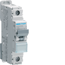 Hager NCN120 MCB 1P C-20A 10kA