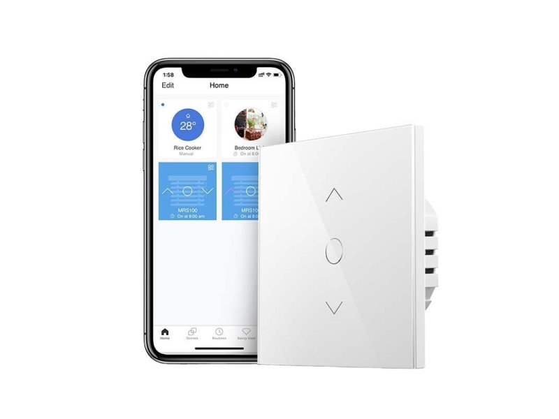 Viedais rullo slēdža taimeris Wi-Fi (HomeKit)