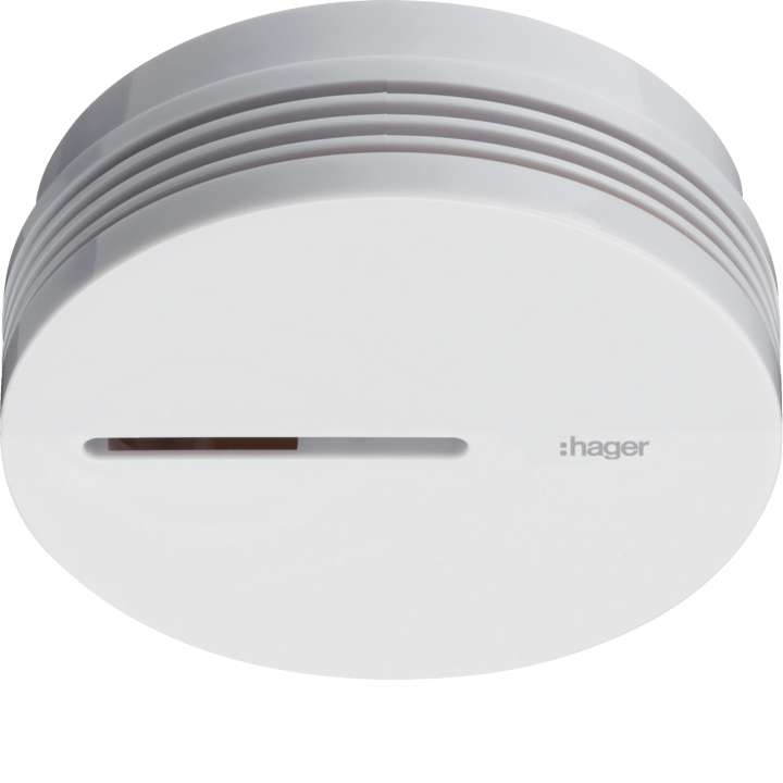 Hager TG600AL Standalone Smoke Detector – 10-Year Sealed Battery