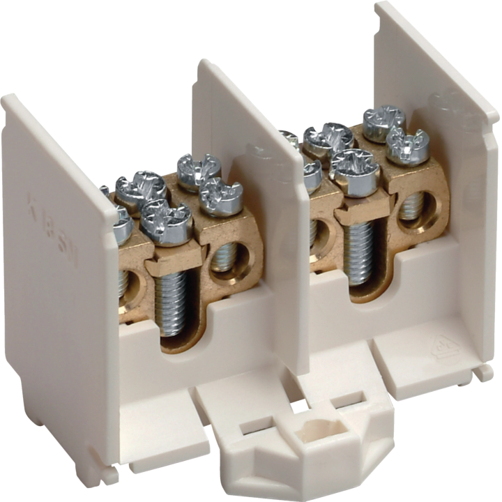 Hager K18SN Branch Terminal, 90SL, 2P, 1x35 mm² / 2x25 mm²