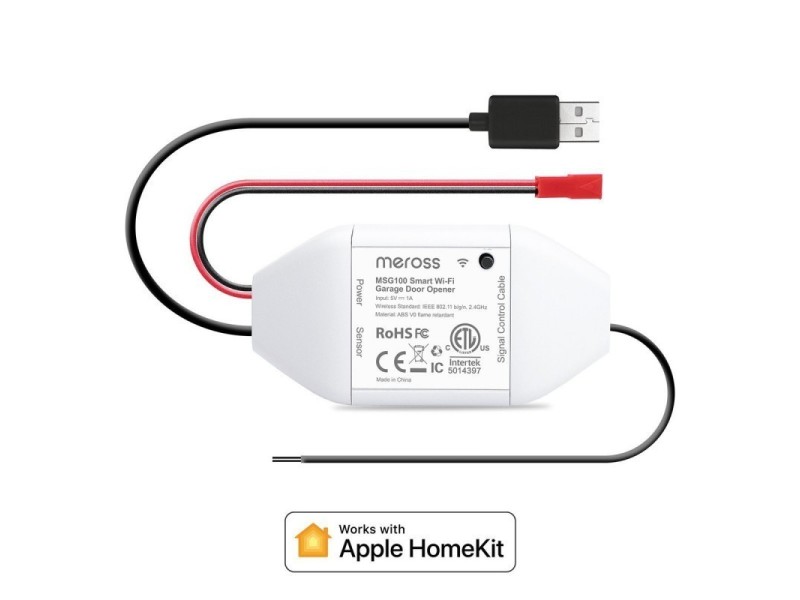 Viedais garāžas durvju atvērējs (HomeKit)