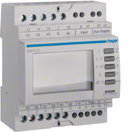 Hager SM101C Communicant Modular Multifunction Meter