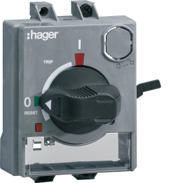 Hager HXS032H Direct Rotary Handle with Interlock for P160