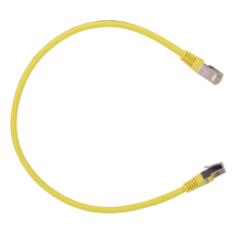 SAFIRE SFTP6A-H-03Y Cat6a S/FTP hulgi kaabel 23 AWG kollane