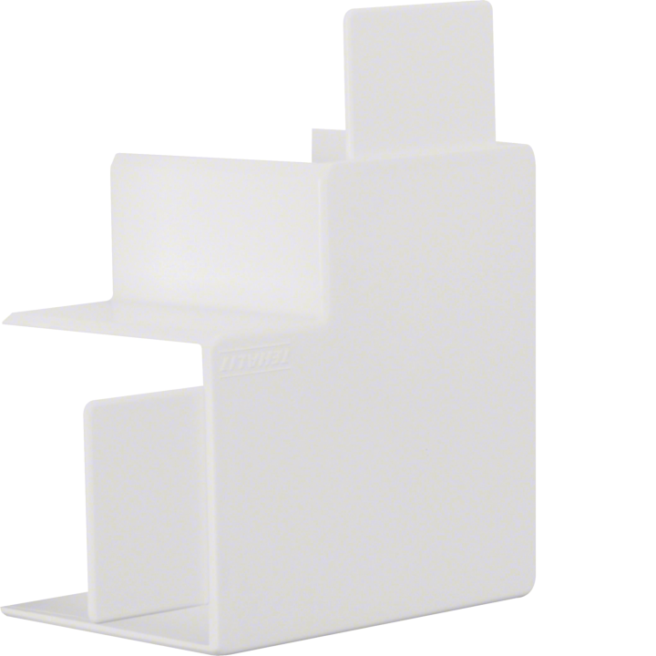 Кабель-канал Hager LF6006059016 плоский угол, 60x57мм, traffic white