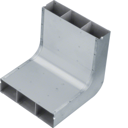 Hager UKK190483 stāvvada līkuma zemgrīdas kanāls 190 x 48 mm 3 grupu