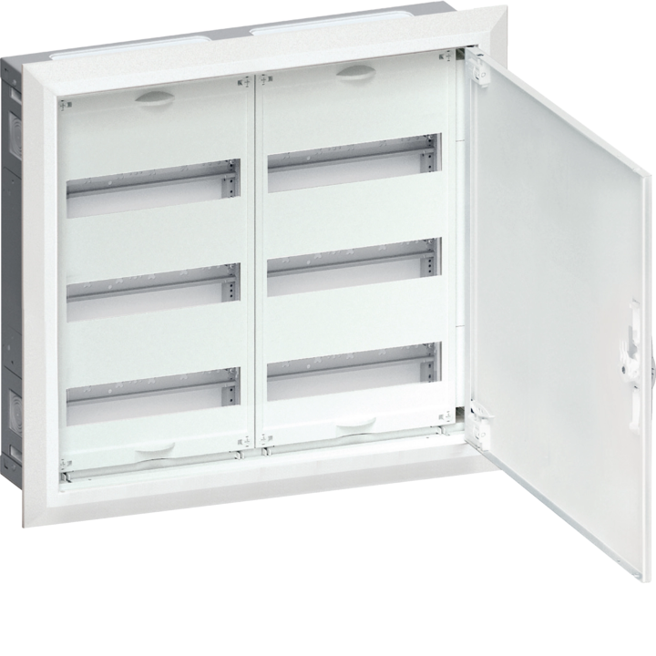 Hager FWU32S Flush-Mounted Enclosure 3 Rows 72 Modules IP30