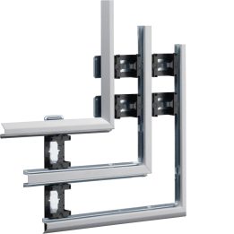 Hager BKIS121305D9016 plakans leņķis 12,5 mm x 80 mm tērauds, balts