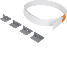 Hager BKTWK31 väliseinän korkeus 31mm L=2000mm PVC