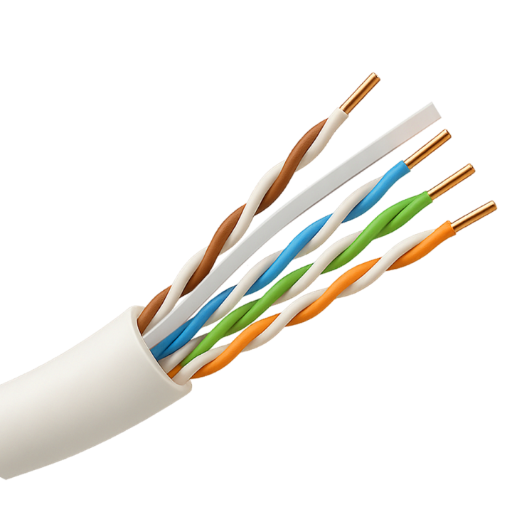 SAFIRE UTP6-1000-BC-H-Dca Cat6 U/UTP LSZH tīkla kabelis 1000m ruļļos