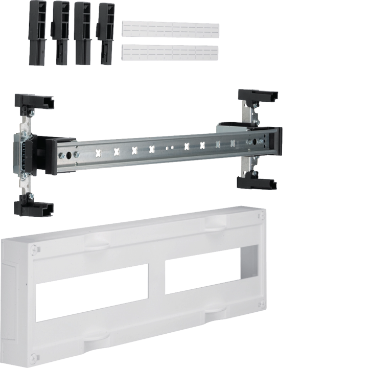 Hager UD12B1 Universal Distribution Board 150x500mm 2x12 Modules