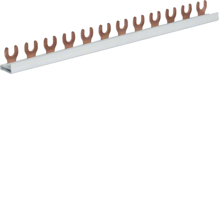 Hager KDN163A Insulated Busbar 1P Fork 10mm² 12M