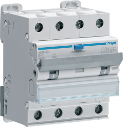 Hager ADM440C RCBO 4P 6kA B-40A 30mA Type A