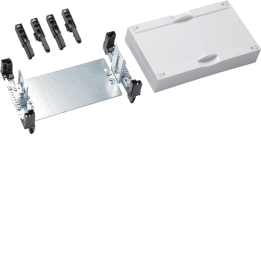 Hager UD11C1 Universal Distribution Board Enclosure Kit 150x250mm with Mounting Plate