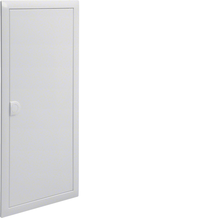 Hager VZ104N Door Frame, Volta, 4 Rows, Solid Door, RAL 9010