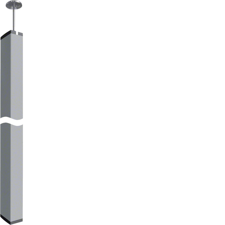 Hager DA200 slėgio jungtis 2,8–3,1 m anoduoto aliuminio DAS2802800ELN