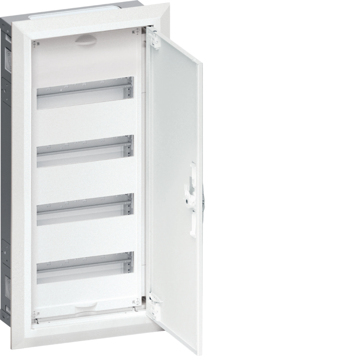 Hager FWU41L Flush Enclosure 4-Row 48 Modules IP30