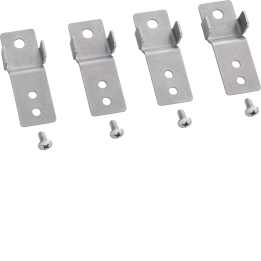 Hager UZ020 Wall Mounting Bracket Orion.Inox 4 pcs.