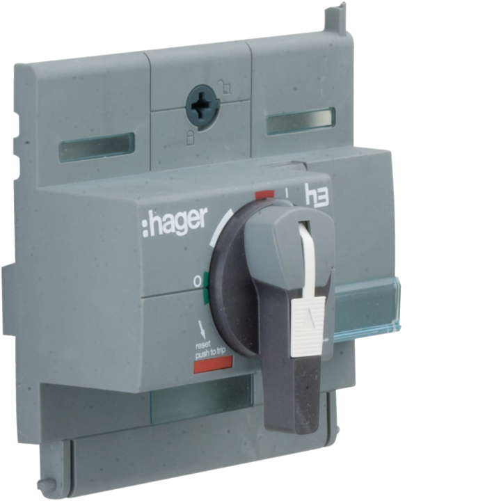 Рукоятка поворотная прямая Hager HXB030H, упаковка 250 шт.