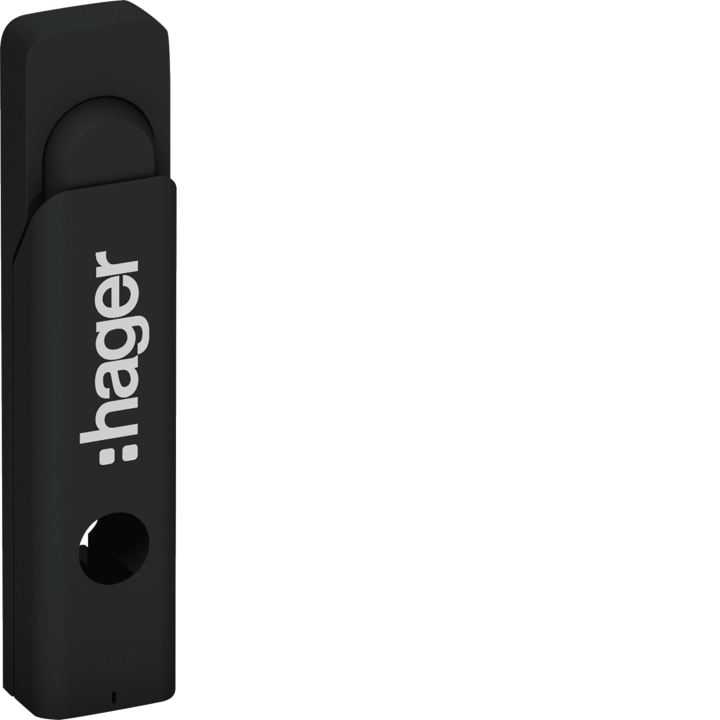 Hager FZ53B Rotary Handle Lock with Key