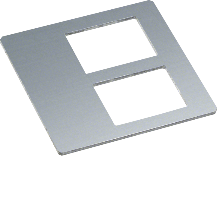 Hager GBVDM052 tukilevy 2-Gang RJ45:lle 20,1x14,8 mm