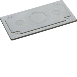 Hager FZ406M Universal Enclosure, IP55, 2x25/32 + 1xM50/M63 Cable Glands