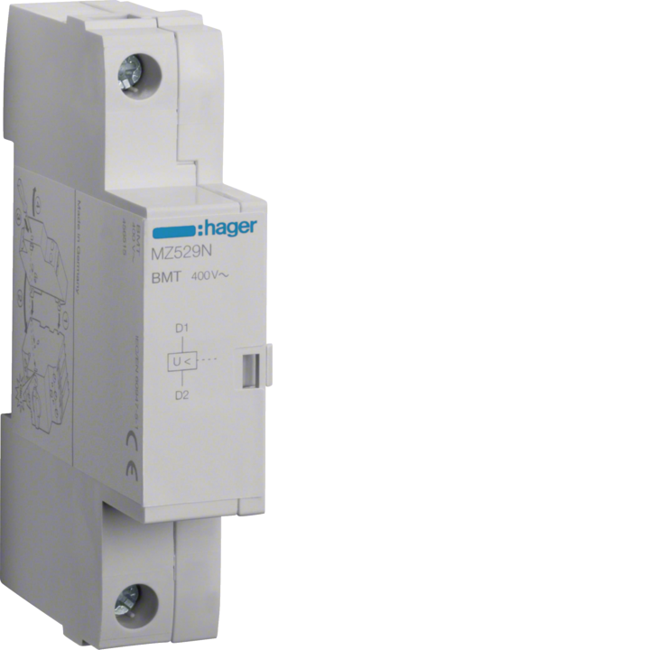 Hager MZ529N Under Voltage Release 400V AC 1 Module