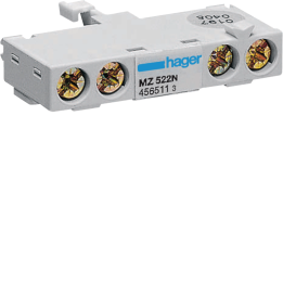 Вспомогательный контакт Hager MZ522N для пускателя двигателя, 1C