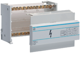 Hager KJ02A Brass Busbar Terminal 90A 2-Pole