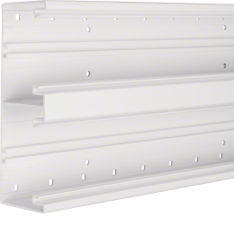 Hager BR7021419010 Kanavapohja, PVC, puhdas valkoinen, RAL 9010