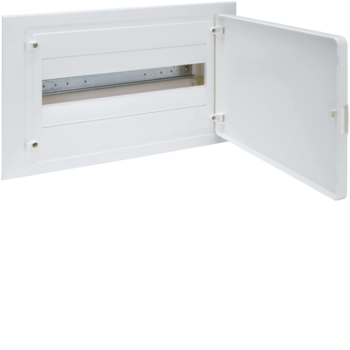 Hager VF122PD Flush-Mounted Distribution Board, 22 Modules, White Door